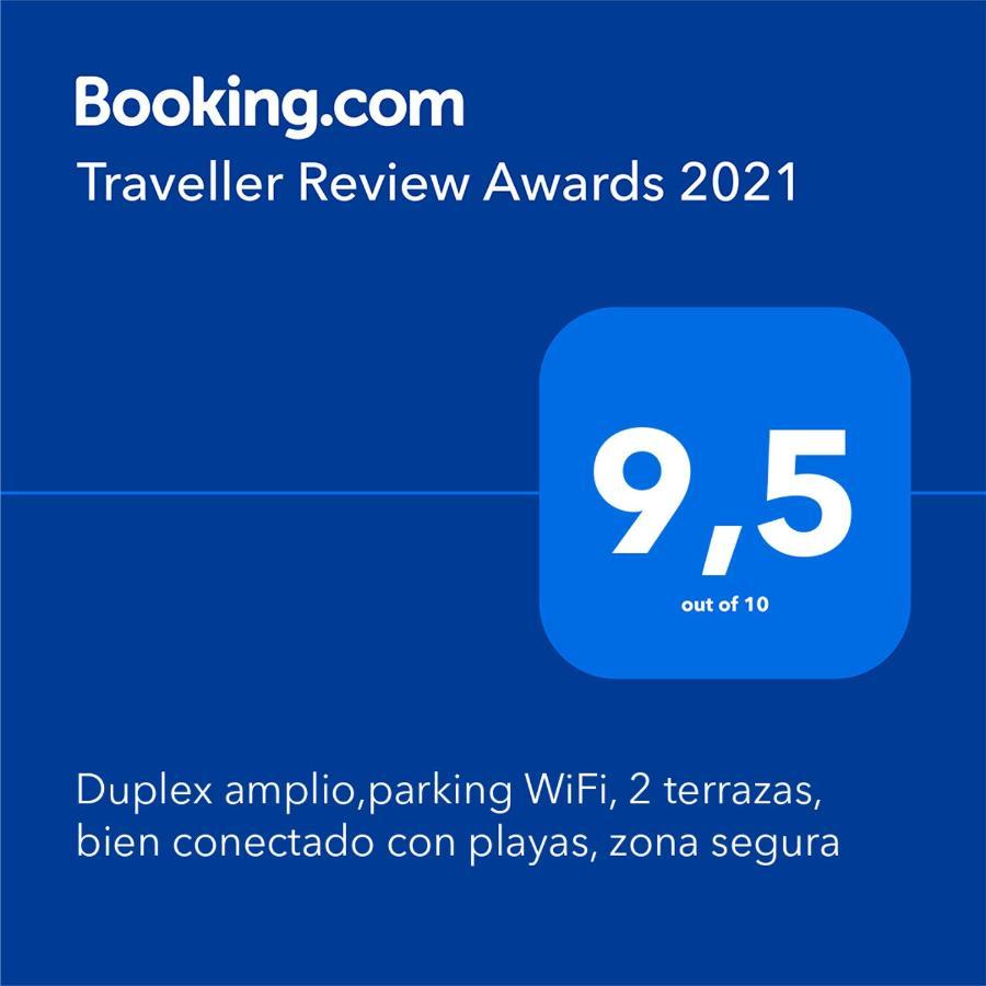 Duplex Amplio,Parking Wifi, 2 Terrazas, Bien Conectado Con Playas, Zona Segura Vigo Exterior foto