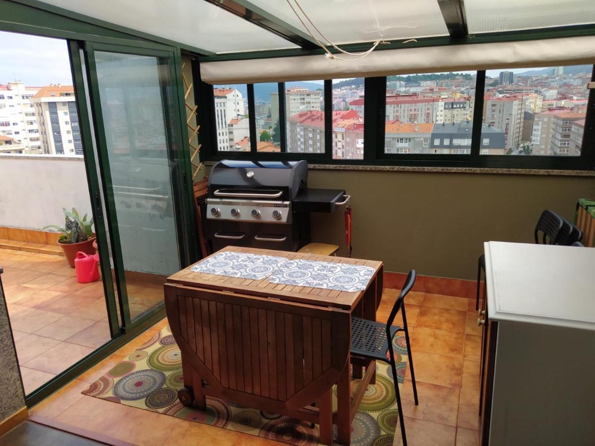 Duplex Amplio,Parking Wifi, 2 Terrazas, Bien Conectado Con Playas, Zona Segura Vigo Exterior foto